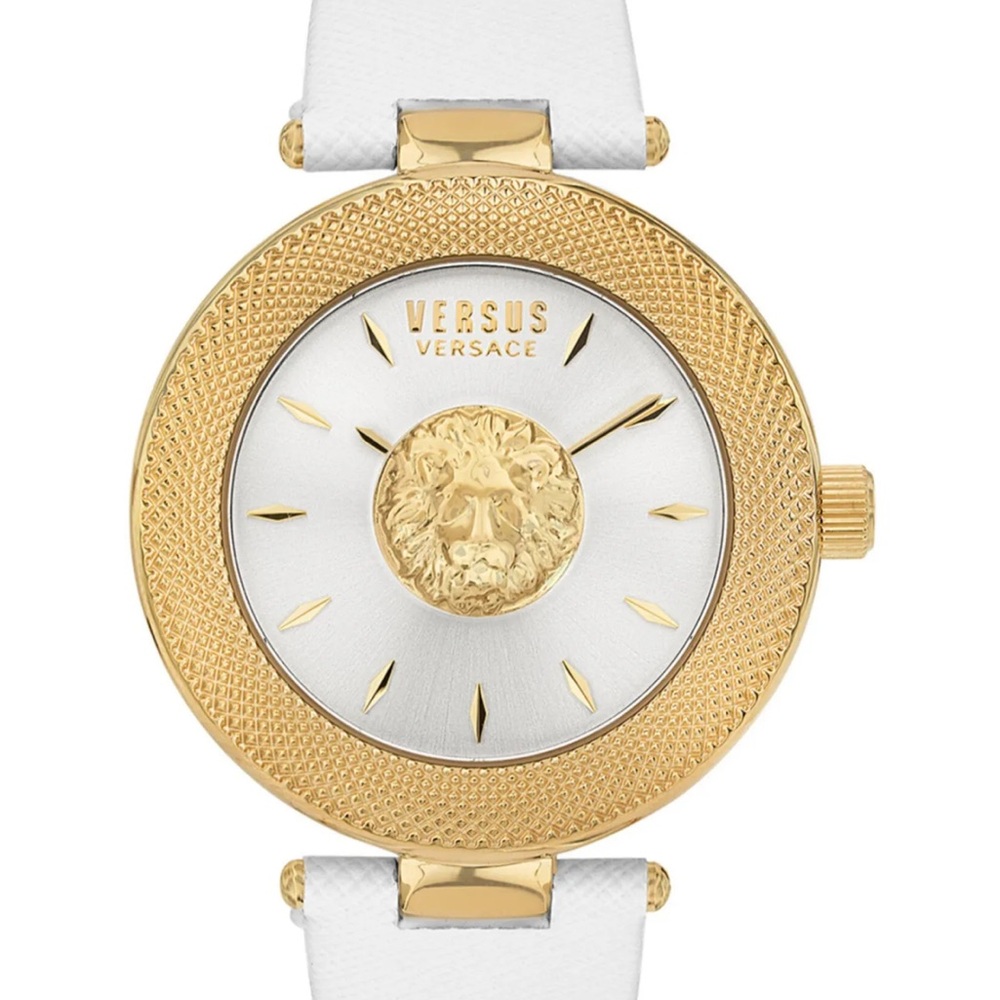 Women watch gold and white
